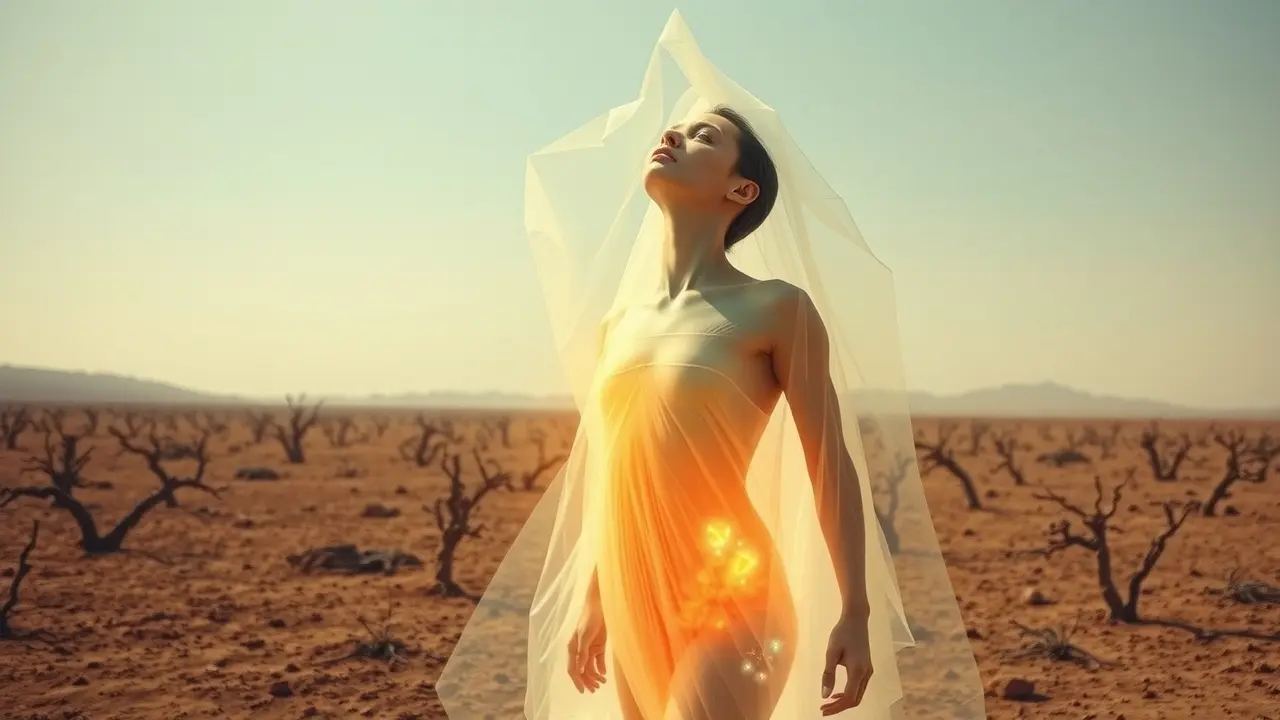 Sonhar com Lepra: Decifre os Significados e Simbolismos Ocultos Pessoa se libertando de camadas em sonho com lepra