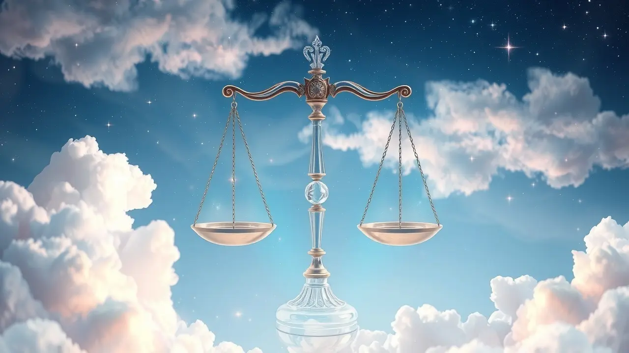 Sonho com o signo de Libra: balança equilibrada.