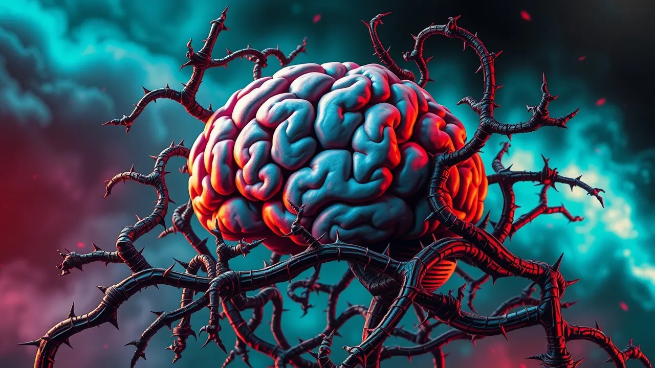 Cérebro com espinhos: significado de sonhar com lobotomia