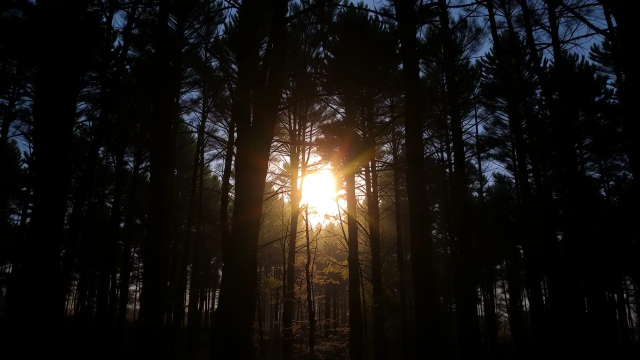 Sonhar com Luz: Descubra os Significados e Interpretações! Luz brilhando na floresta