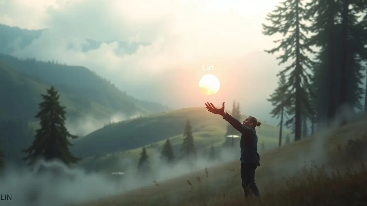 Sonhar com Lín: Descubra o Significado e as Interpretações Ilustração de sonho com objeto místico.