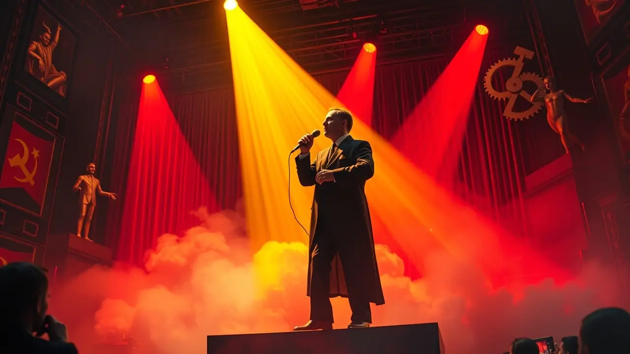 Sonho com Vladimir Maiakovski no palco