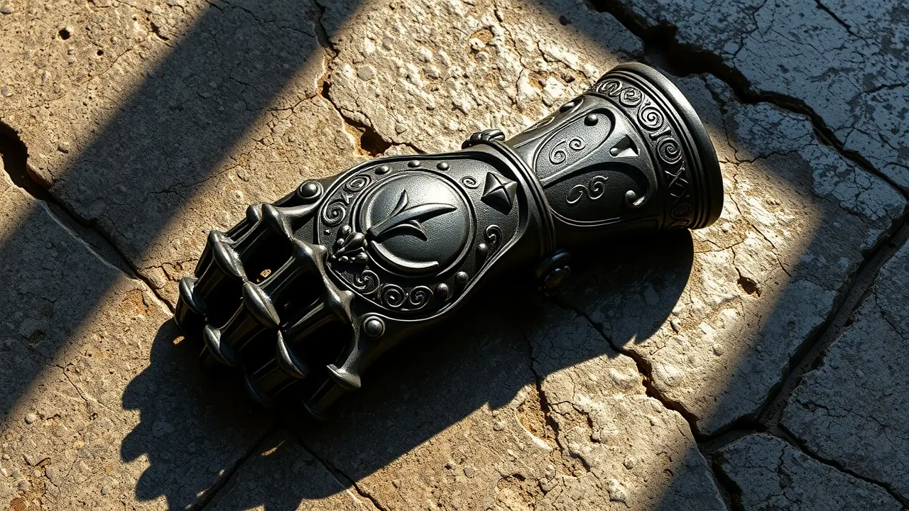 Significado de Sonhar com Manopla: Interpretações e Simbolismos Manopla medieval representando proteção e força