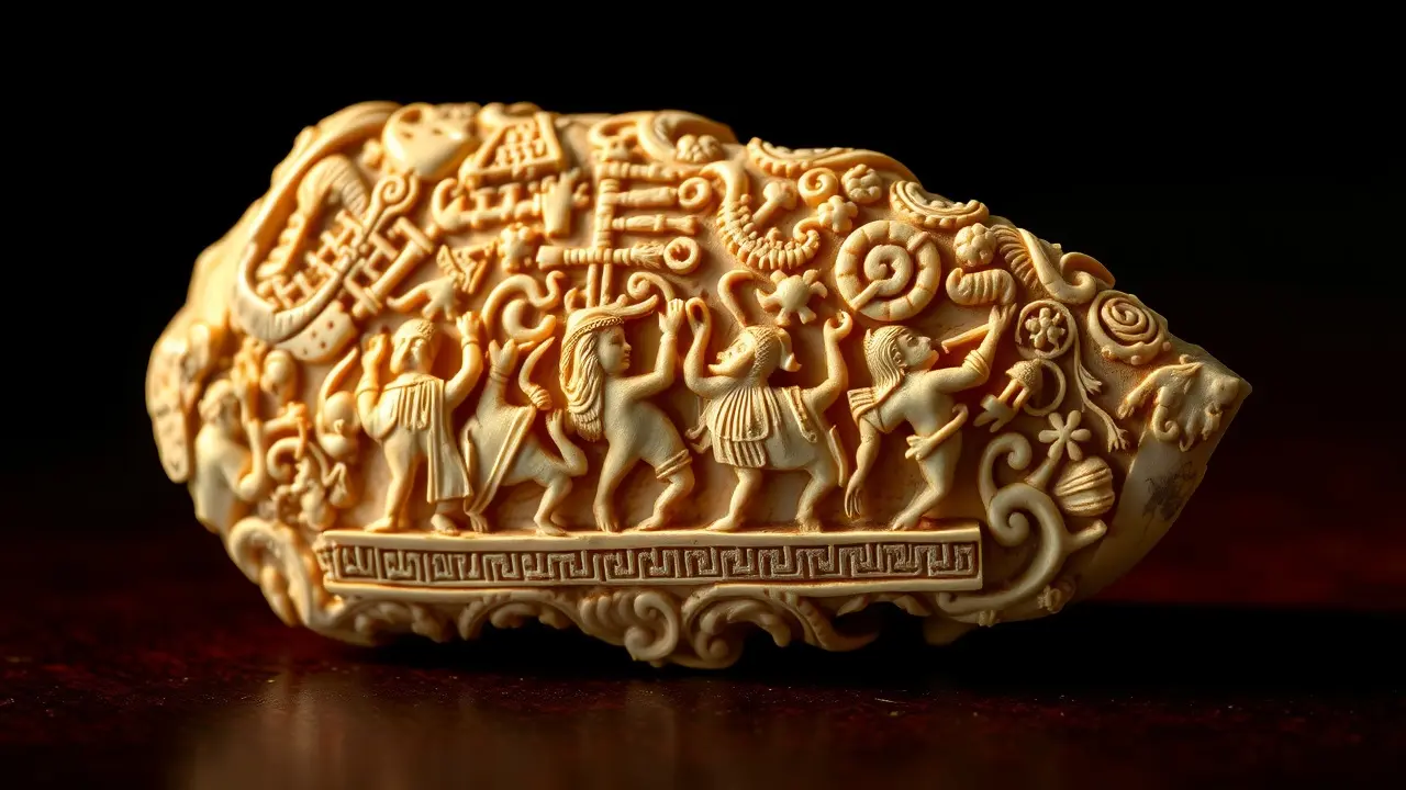 Sonhar com Marfim: Descubra os Significados e Simbolismos Ocultos Escultura detalhada de marfim