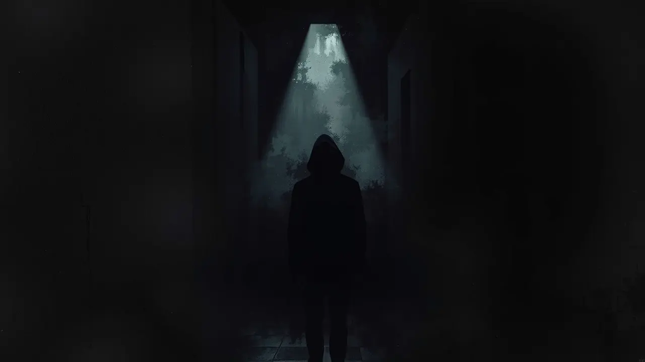 Significado de Sonhar com Marginal: Interpretações e Reflexões Figura sombria em beco escuro representando sonho com marginal