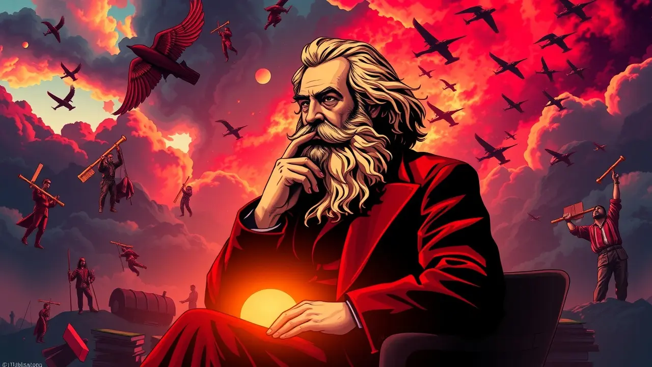 Sonhar com Marx: Descubra o Significado e as Implicações Sonho com Karl Marx