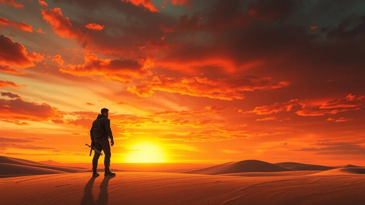 Sonhar com Max Rockatansky: Desvende o Significado por Trás do Guerreiro da Estrada Silhueta de Max Rockatansky no sonho