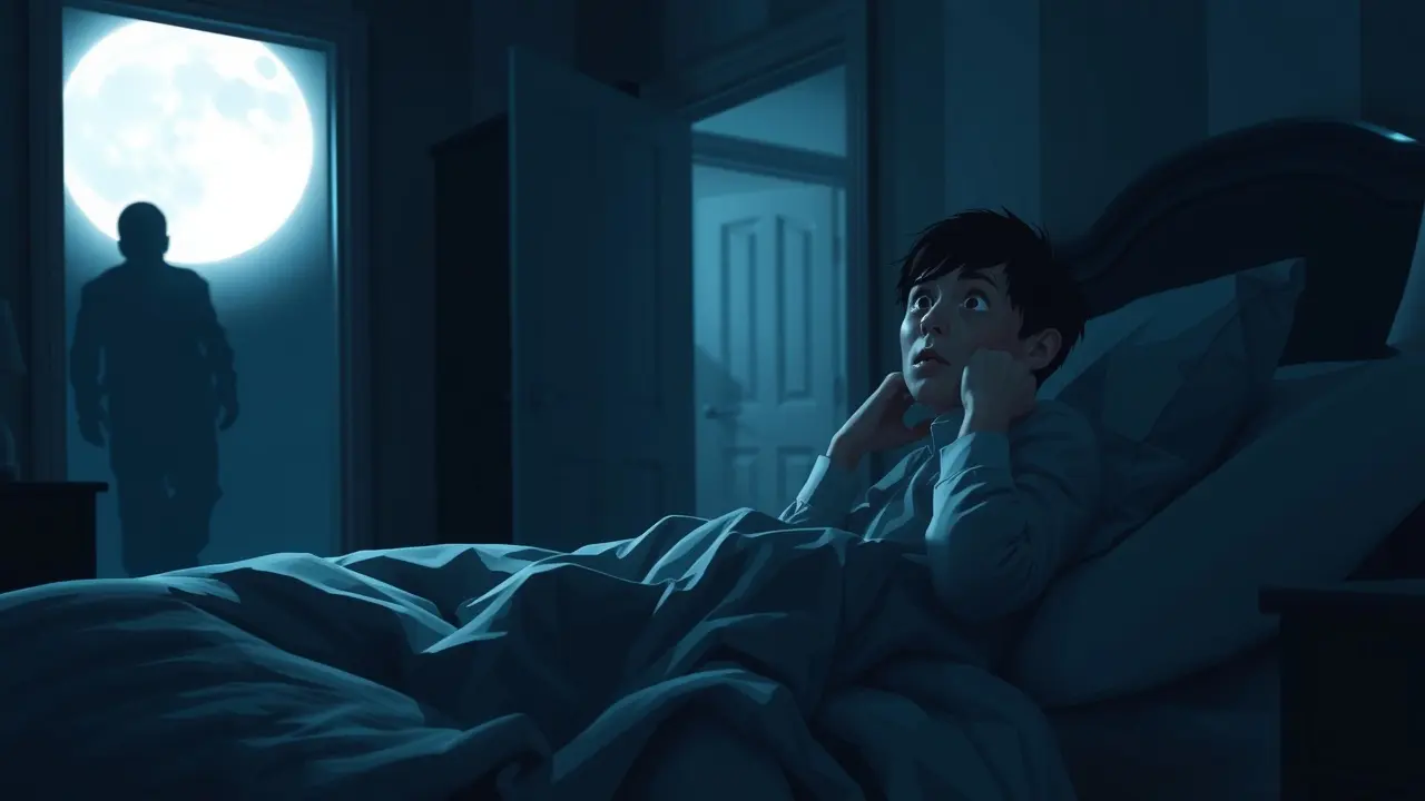 Sonhar com Medo: Descubra o Significado e Como Superá-lo Pessoa assustada acordando de um pesadelo.