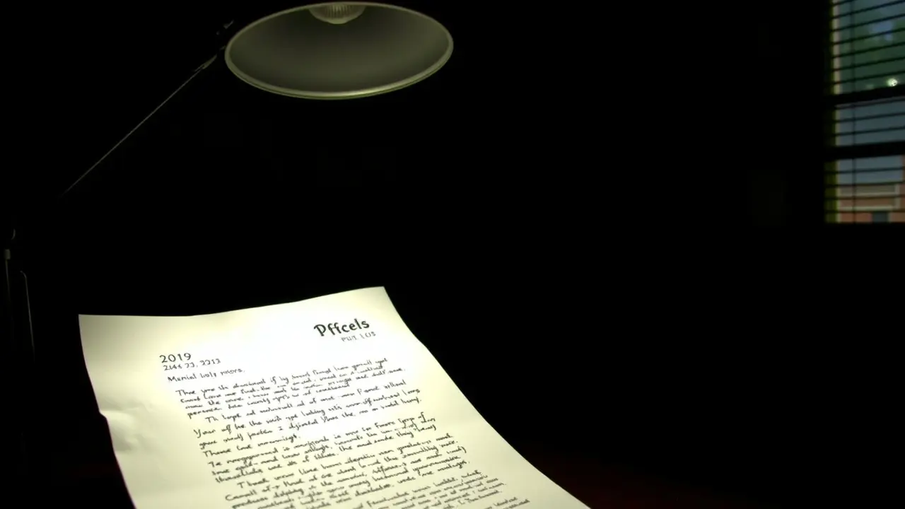 Sonhar com Memorando: Descubra o Significado e as Mensagens Ocultas Sonho com memorando em ambiente de trabalho noturno