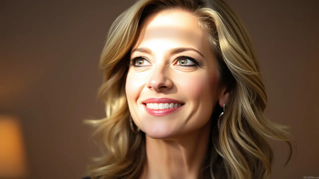 Significado de Sonhar com Michelle Pfeiffer: Descubra as Mensagens Ocultas Mulher sorrindo que se parece com Michelle Pfeiffer