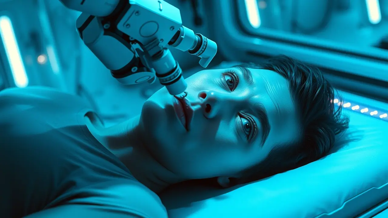 Sonhar com Microchip: Decifre os Significados e Implicações Implante de microchip futurista