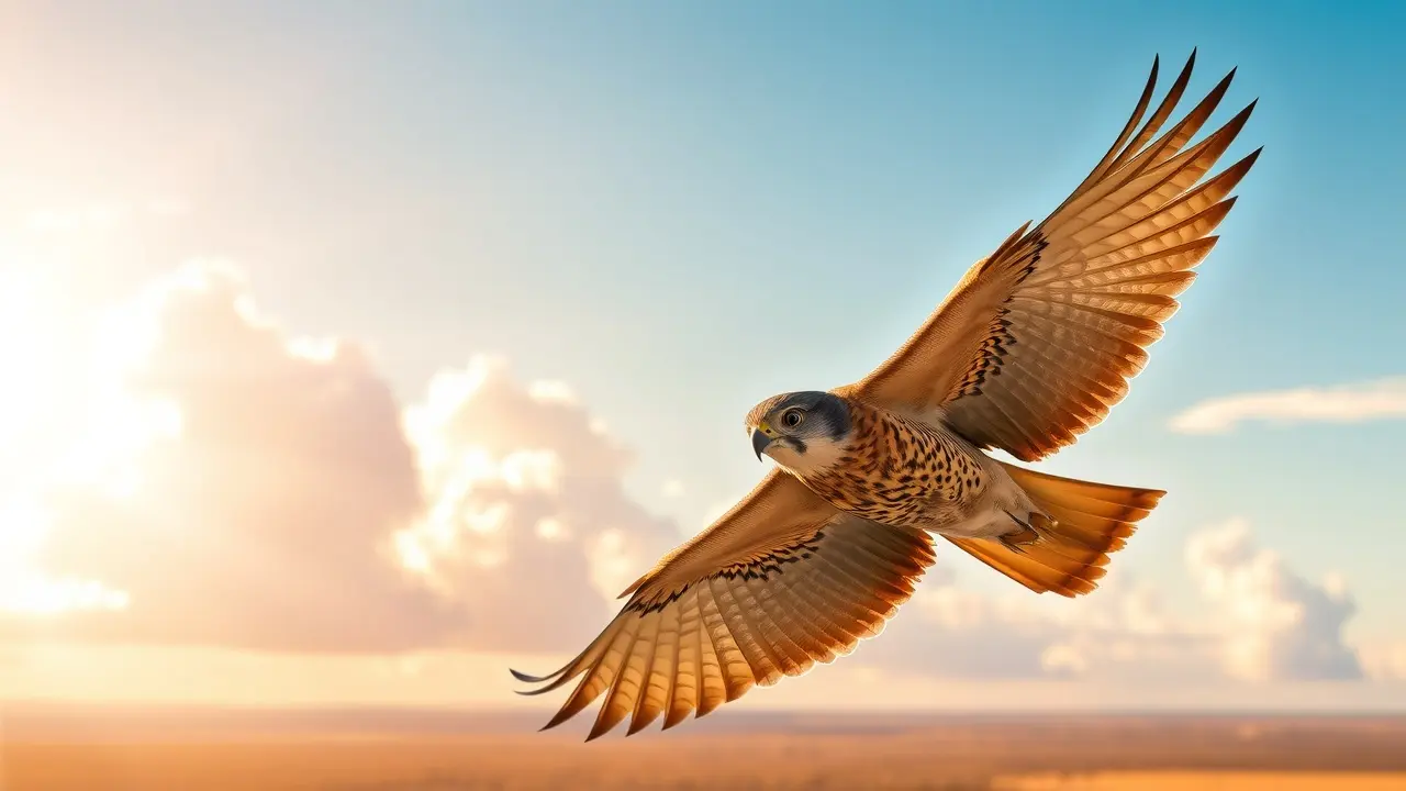 Sonhar com Milhafre: Descubra o Significado e as Mensagens Ocultas! Milhafre voando no céu