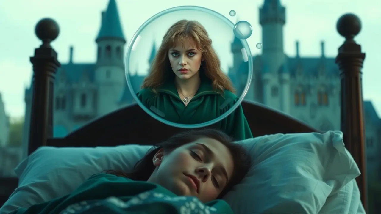 Sonhar com Minerva McGonagall: Desvende os Significados Ocultos Mulher sonhando com Minerva McGonagall