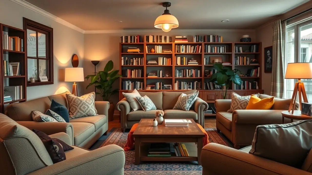 Sonho com mobília simboliza conforto e organização.