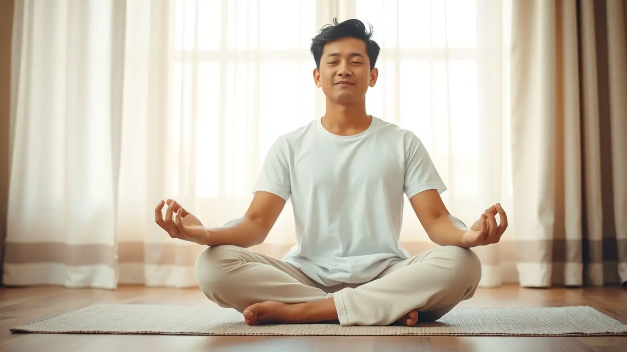 Sonhar com Mudra: Descubra os Significados e Simbolismos Pessoa meditando fazendo Gyan Mudra