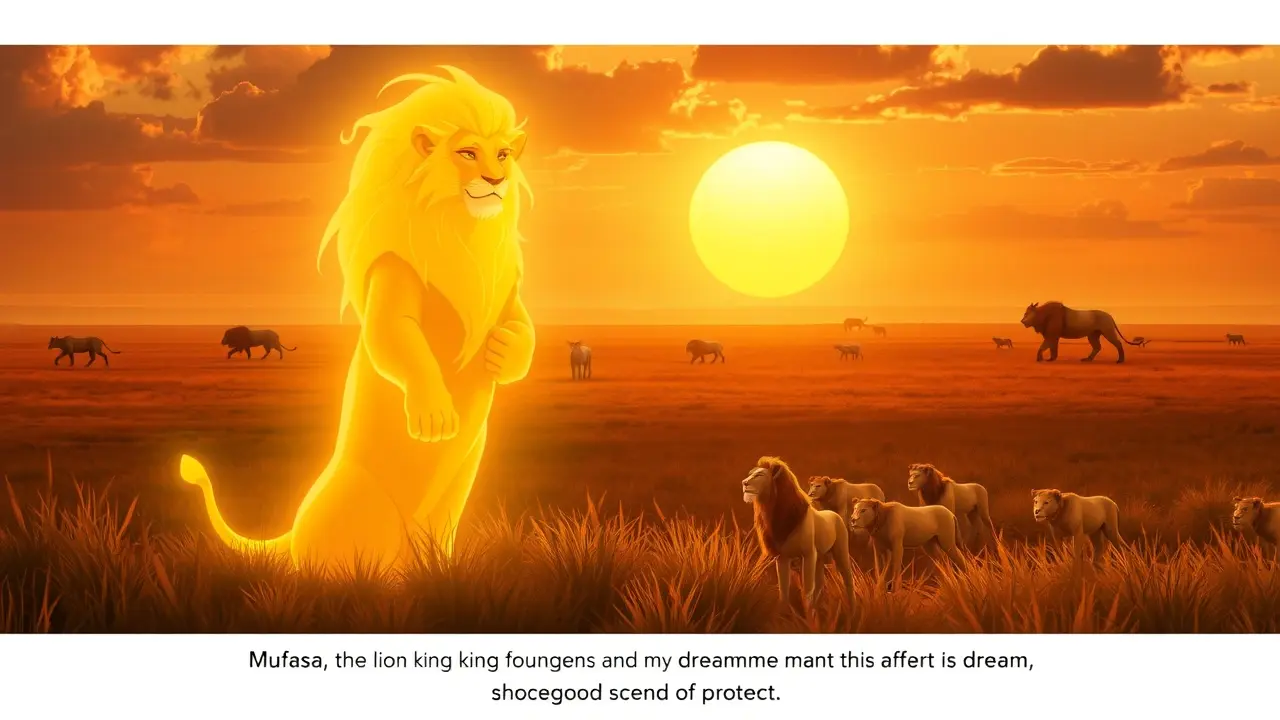 Sonhar com Mufasa: Desvende os Significados nos Seus Sonhos! Sonho com Mufasa, leão rei protetor