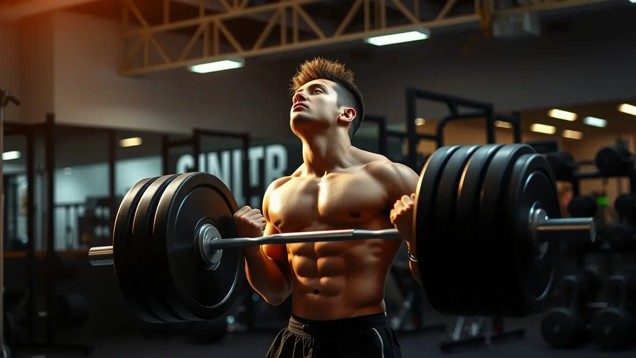 sonho levantando peso musculação