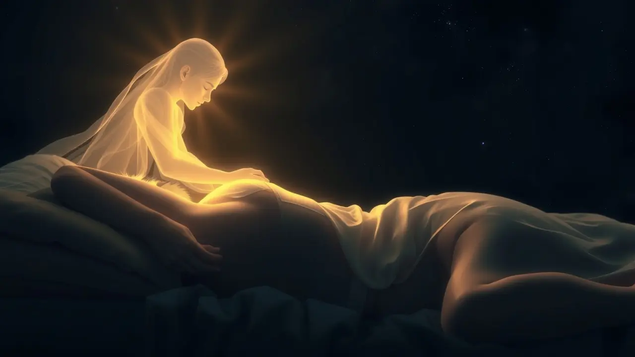 Sonho com médium: conexão espiritual.