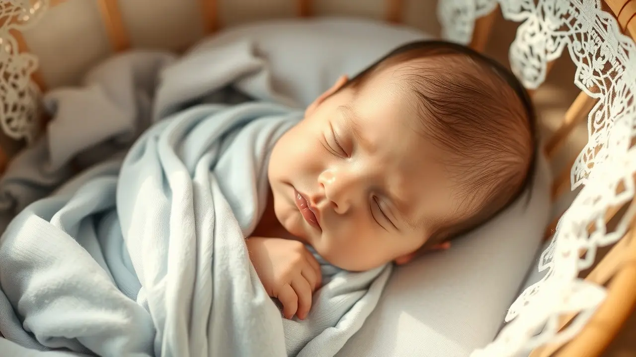 Sonhar com Neonatal: Descubra o Significado e as Interpretações! Bebê neonatal dormindo em berço