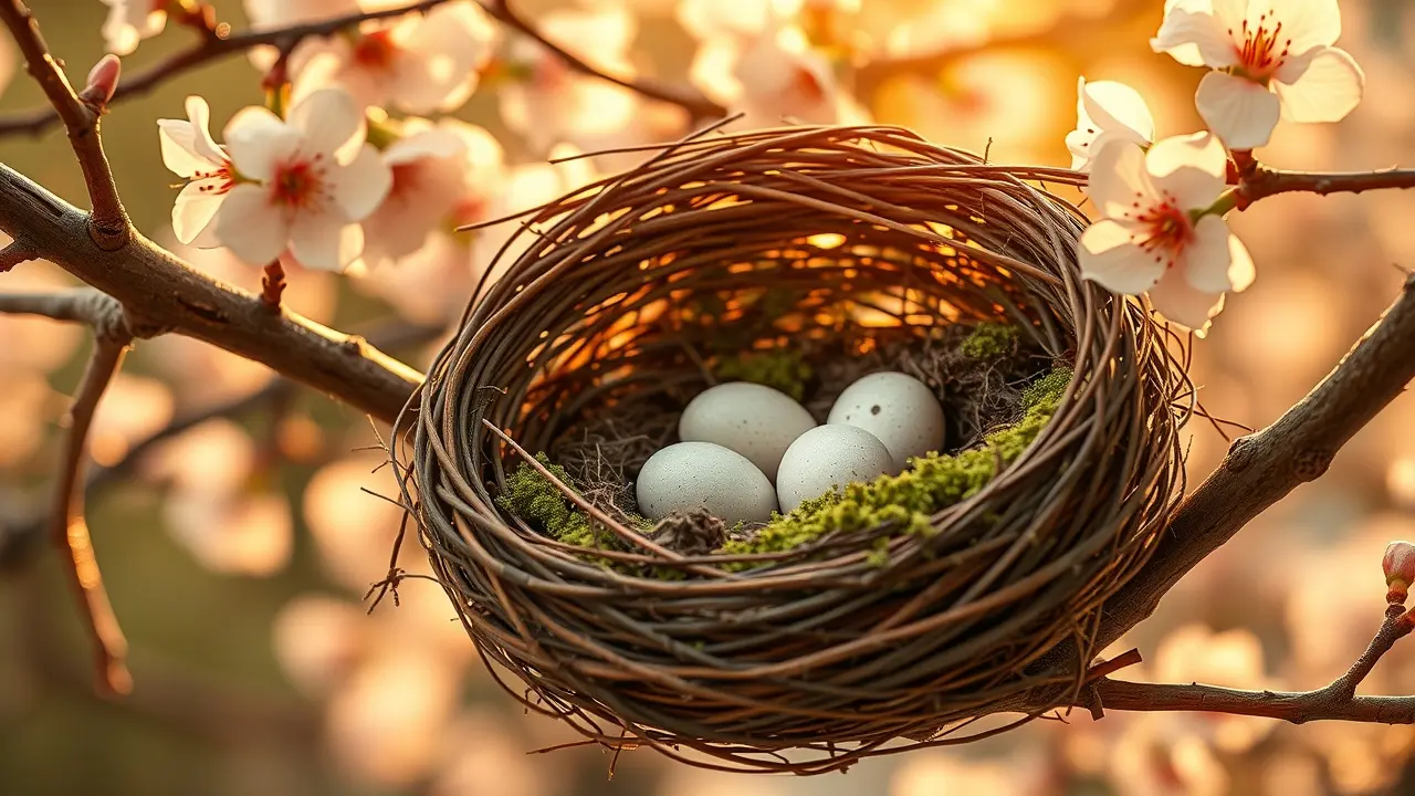 Sonhar com Ninho: Descubra os Significados e Interpretações Ninho de passarinho com ovos