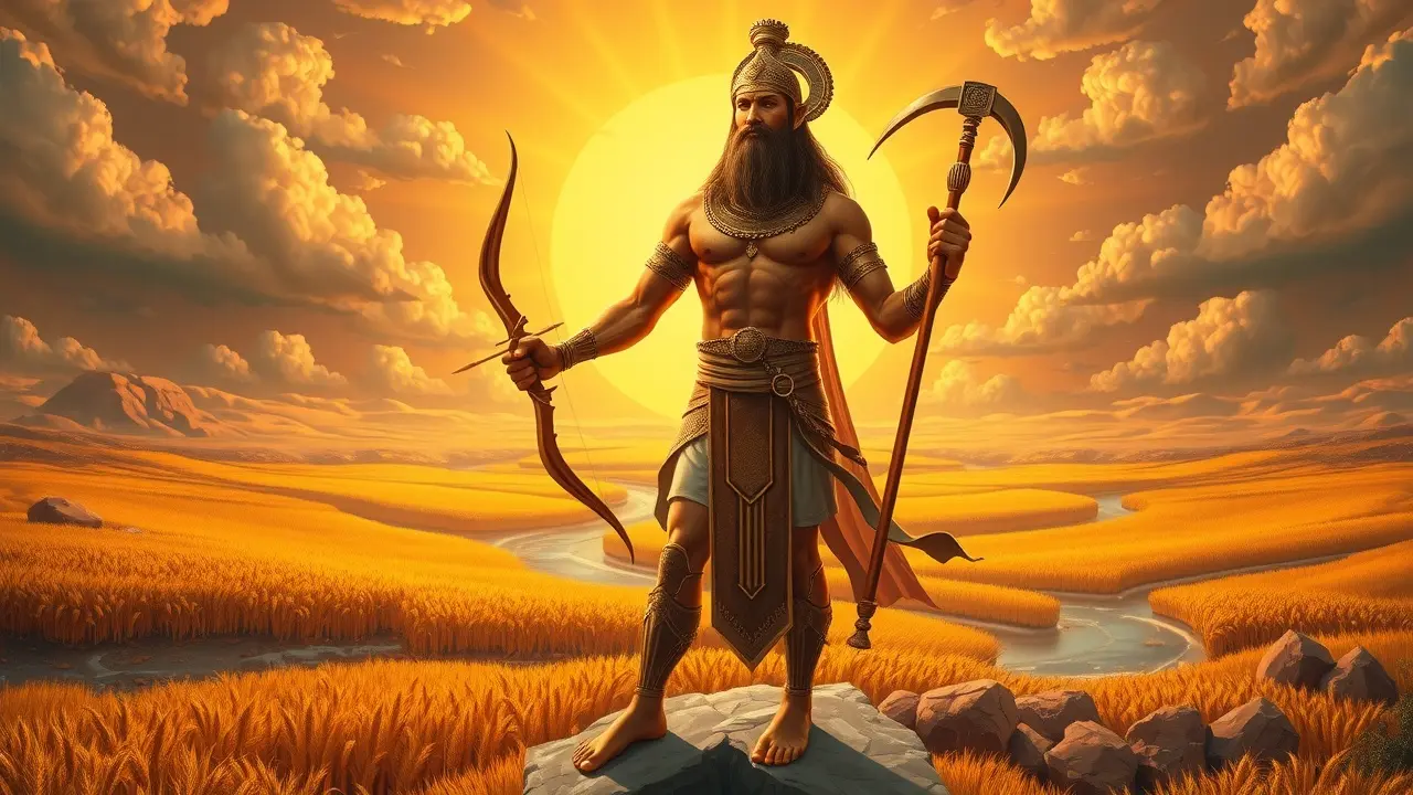 Sonhar com Ninurta: Descubra o Significado Oculto! Ninurta, deus sumério da agricultura