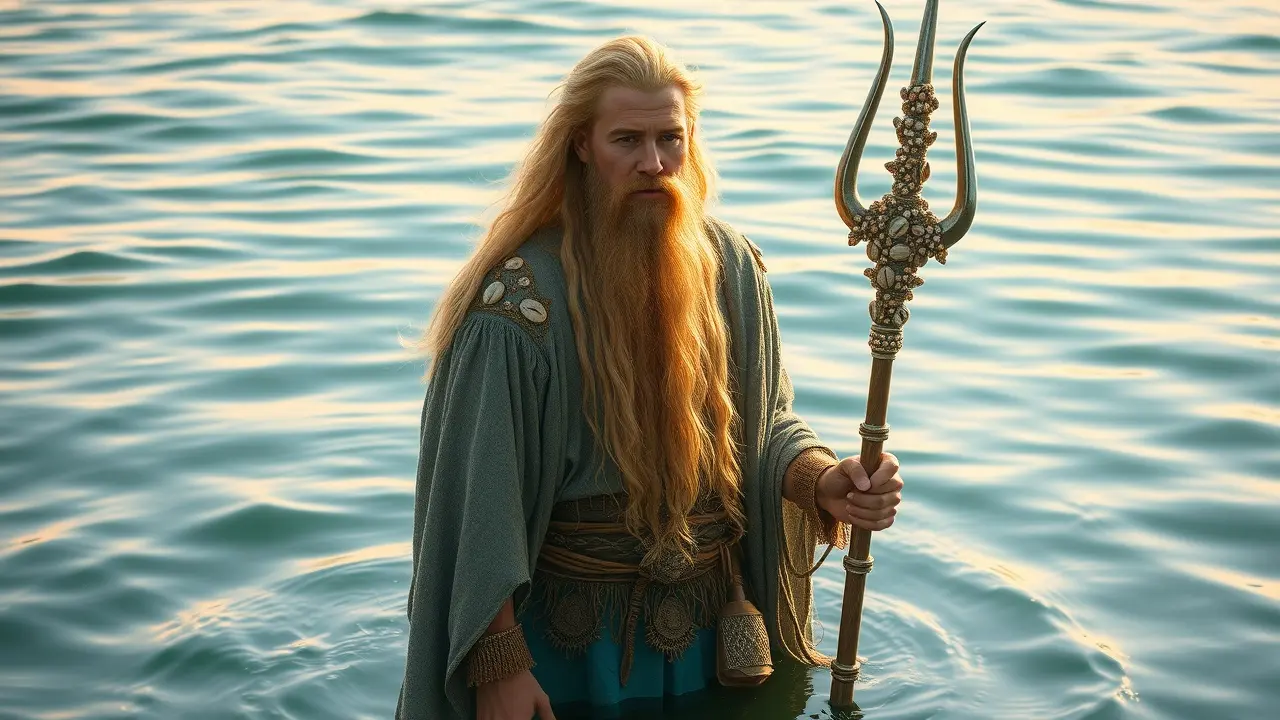 Significado de Sonhar com Njord: O Deus dos Mares na Sua Mente Njord, o deus dos mares nórdico.