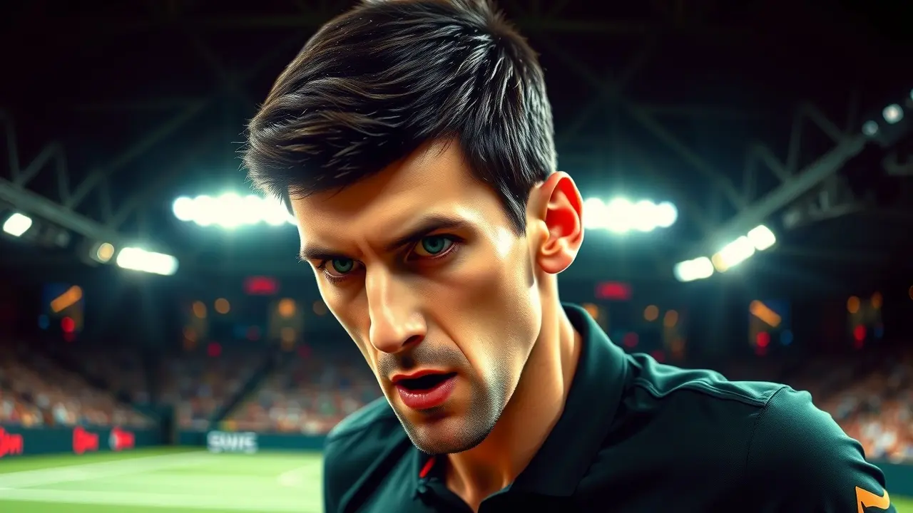 Sonho com Novak Djokovic: Simbolismo e interpretações