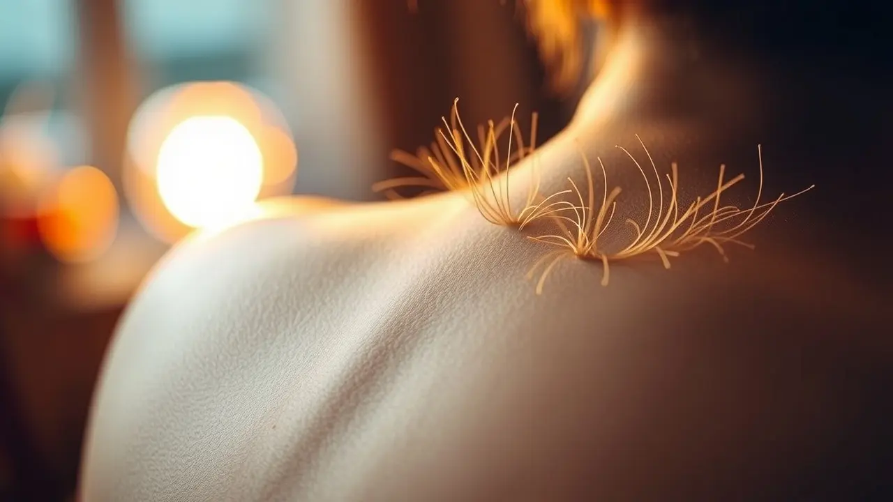 Nuca humana detalhada