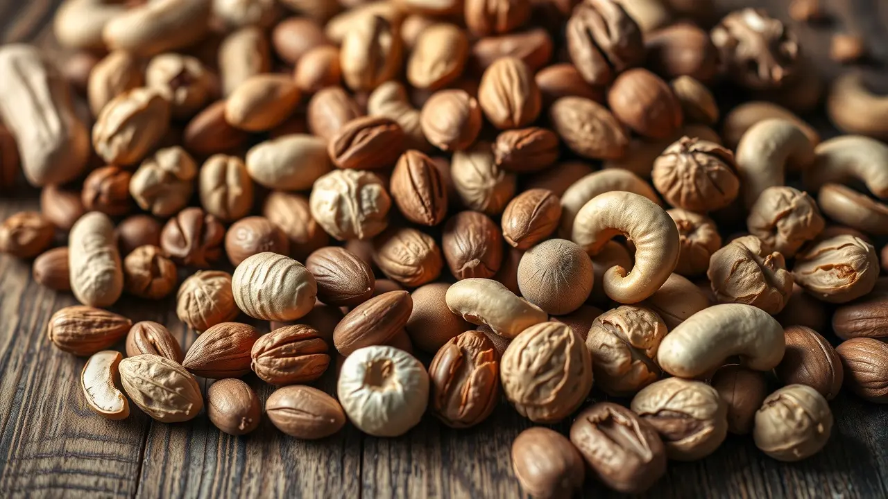 Sonhar com Nut: Descubra o Significado e as Interpretações Variedade de nozes e amendoins