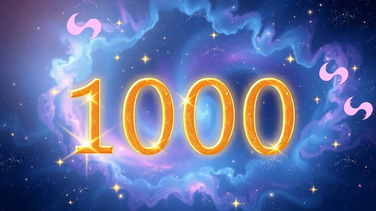 Interpretação de sonho com número 1000