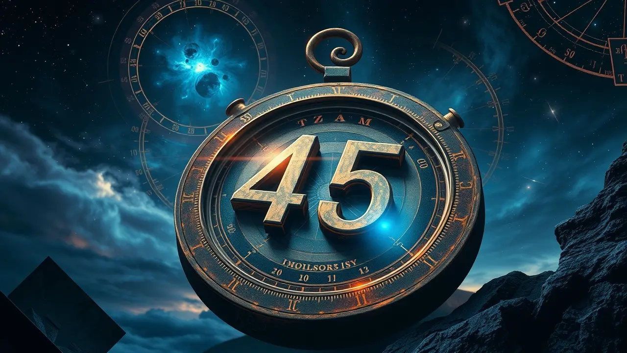 Sonhar com número 45