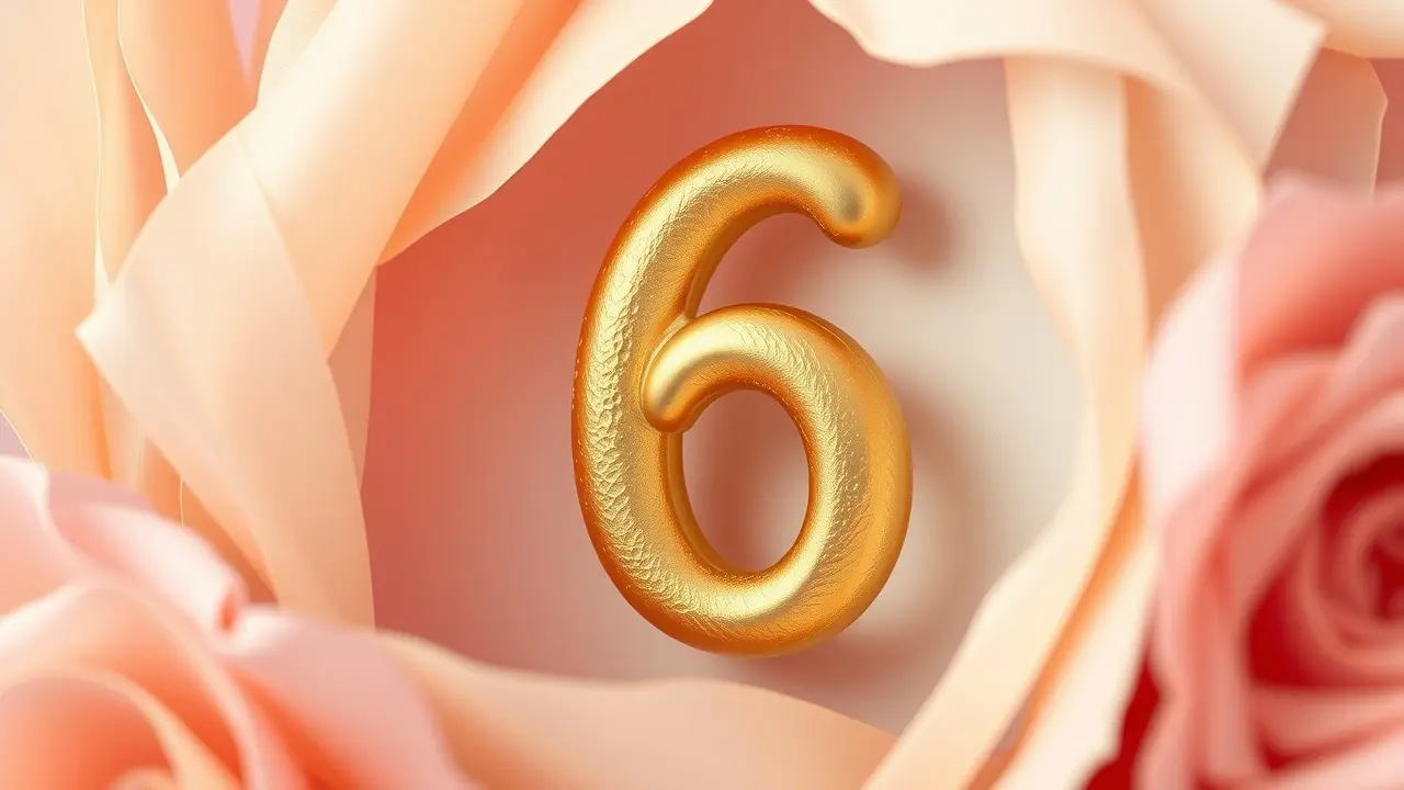 Sonho com número 6: harmonia e equilíbrio