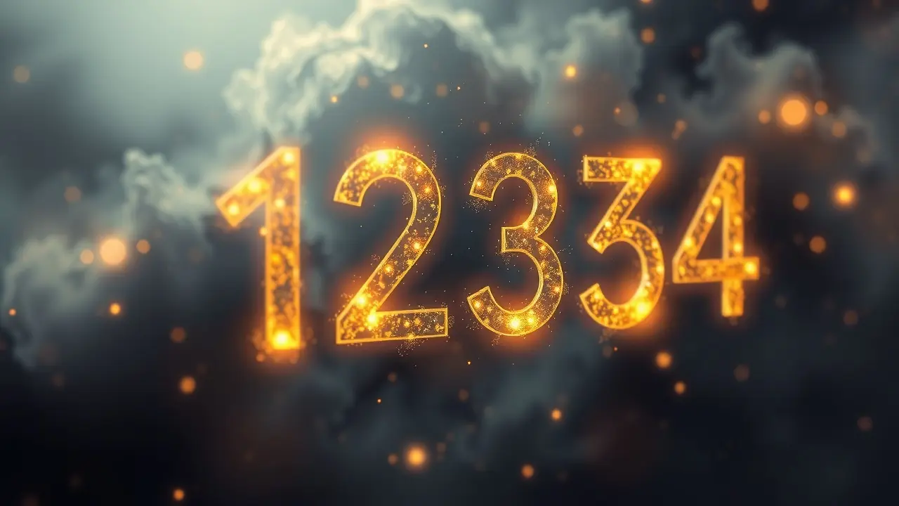 Sonhar com Número do Destino: Descubra o Significado Oculto Número do destino brilhando em um sonho