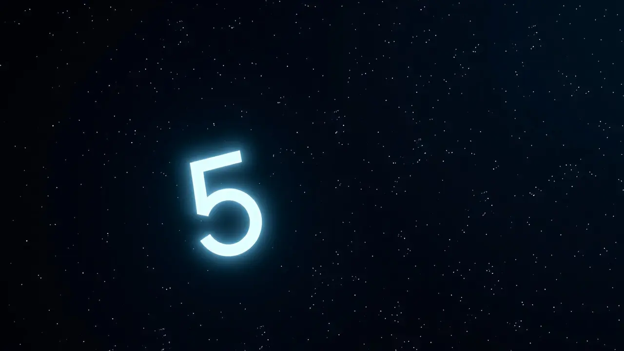 Sonhar com Número Primo: Descubra o Significado Esotérico Número primo brilhante flutuando no céu noturno