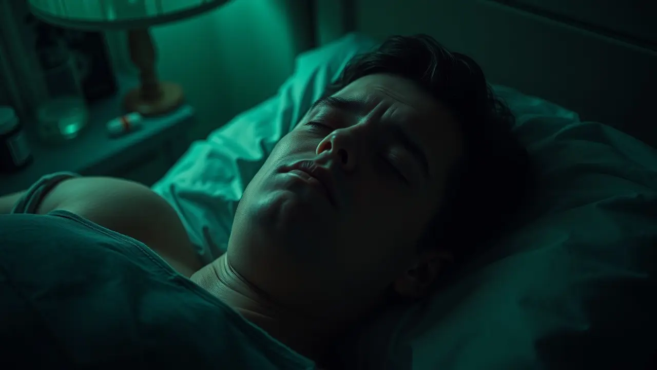 Sonhar com Náusea: Descubra os Significados Ocultos Mulher deitada preocupada com náusea em sonho