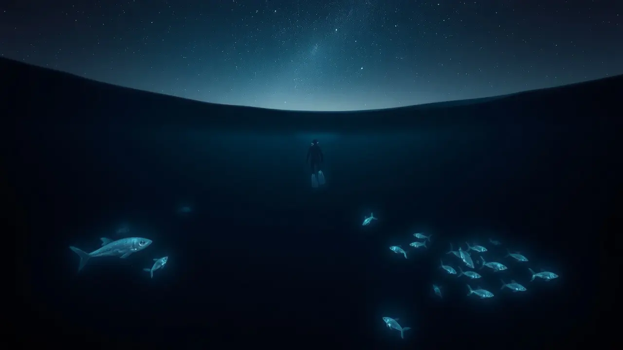 O Significado Profundo de Sonhar com Oceano Profundo Mergulho no oceano profundo