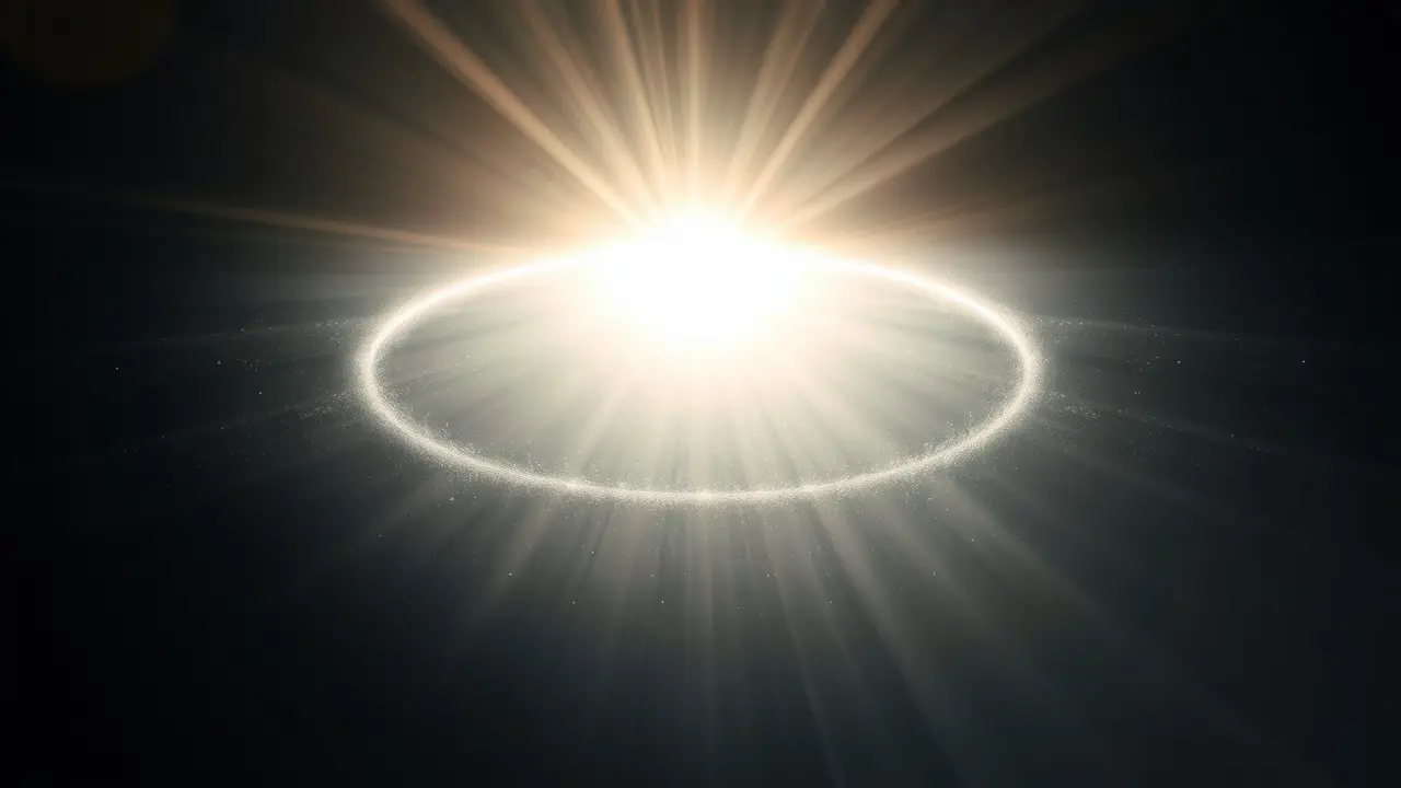 Sonhar com Ohr Ein Sof: Desvendando o Significado Profundo Luz infinita emanando paz e transcendência