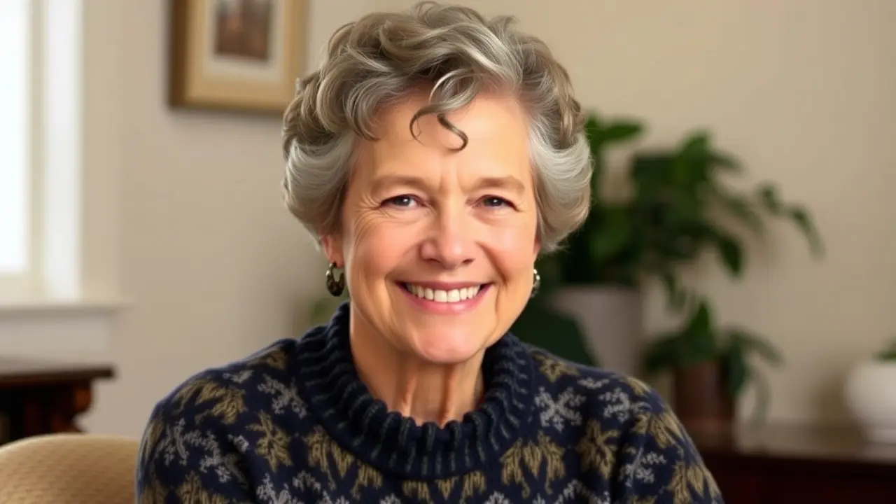 Olympia Dukakis sorrindo