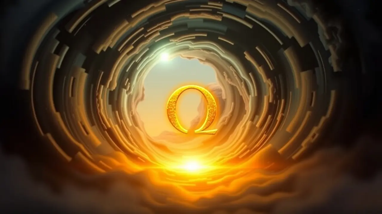 Significado de Sonhar com Ômega: Um Guia Completo Símbolo Ômega dourado brilhando