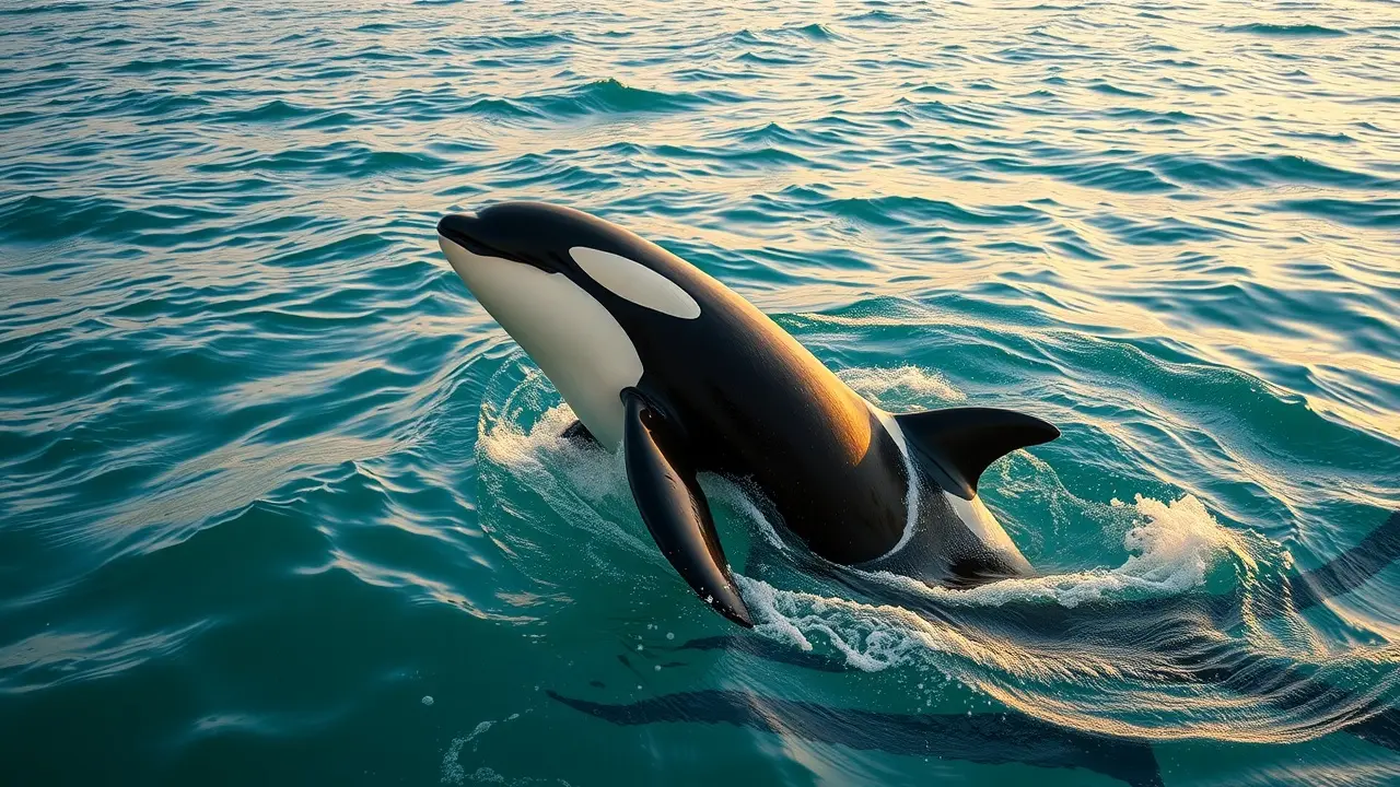 Sonhar com Orca: Desvende os Significados e Simbolismos Ocultos Orca saltando para fora d'água