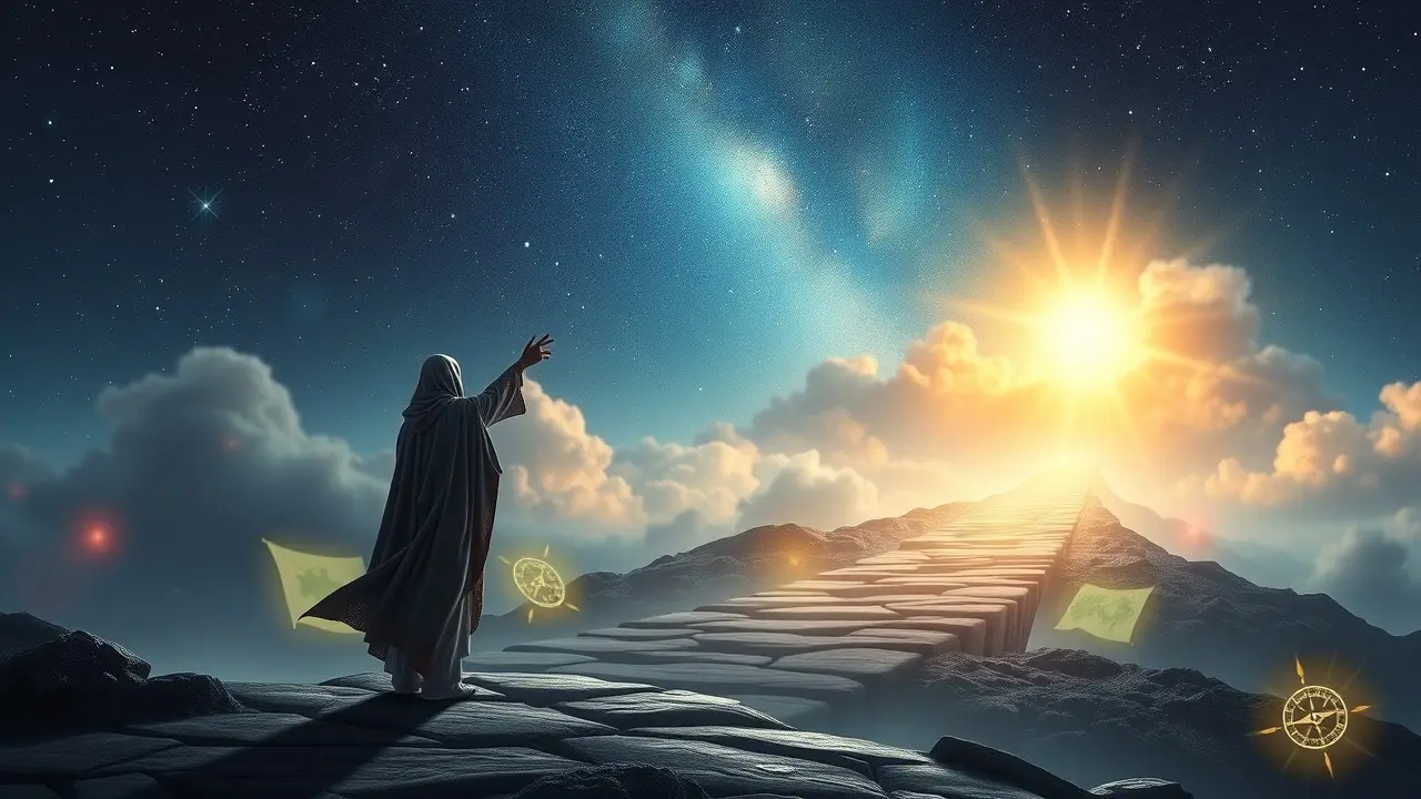 Sonhar com Orientação: Descubra os Significados Ocultos Pessoa em encruzilhada sendo orientada em sonho.