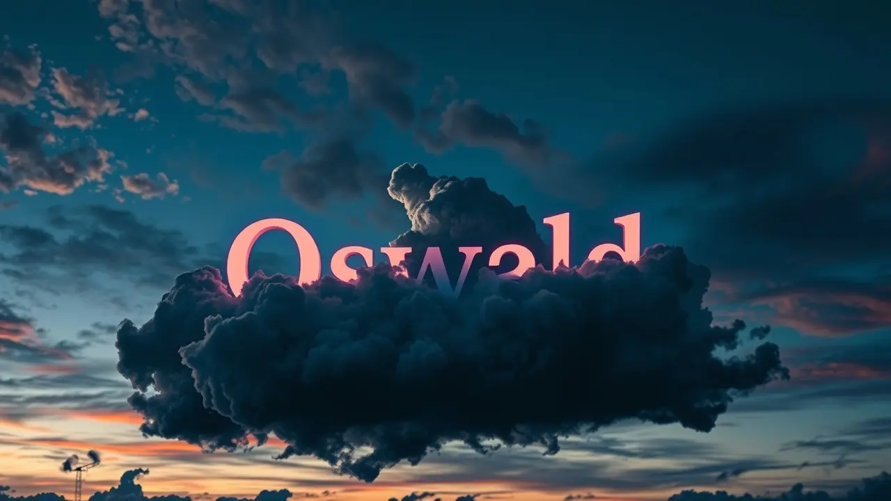 Significado de Sonhar com Oswald: Desvendando os Mistérios do Subconsciente Sonho com o nome Oswald em meio a nuvens.