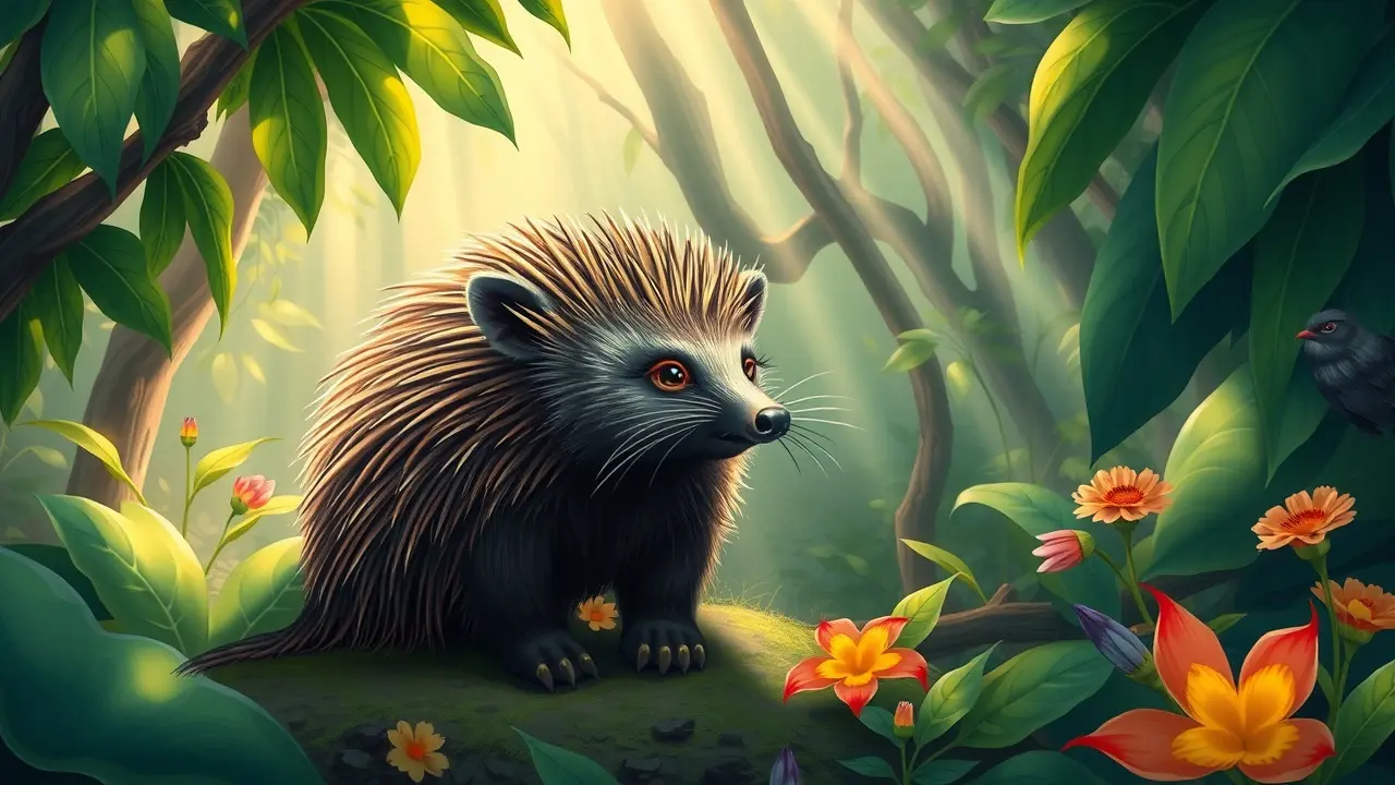 Sonhar com Ouriço-Cacheiro: Descubra o Significado Oculto Ouriço-cacheiro na floresta