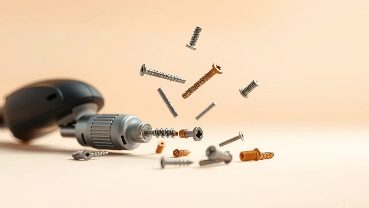 Sonhar com Parafusadeira: Descubra o Significado Oculto! Parafusadeira moderna e suas peças.