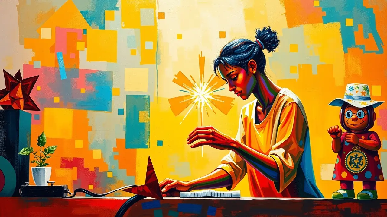 Ilustração de parceria e colaboração