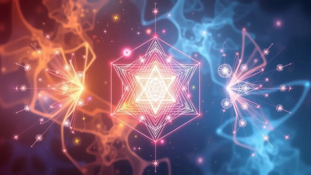 Sonhar com Partzufim: Desvende os Mistérios da Cabala nos Seus Sonhos Representação etérea dos Partzufim da Cabala.