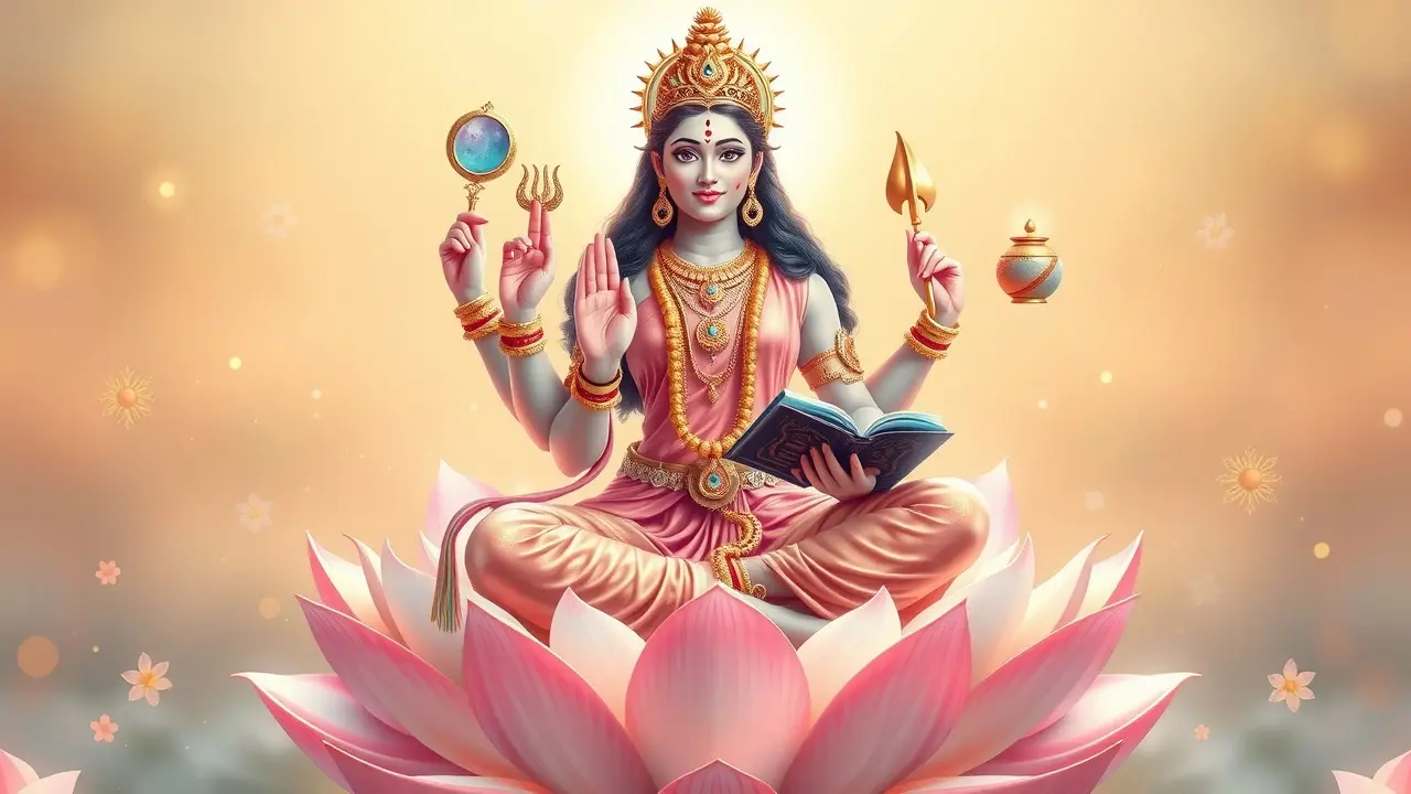 Parvati, deusa hindu da fertilidade e devoção.