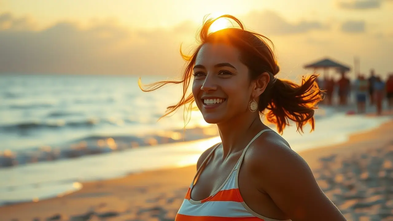 Significado de Sonhar com Paula Pequeno: Revelações e Simbolismos Sonho com Paula Pequeno jogando vôlei na praia.