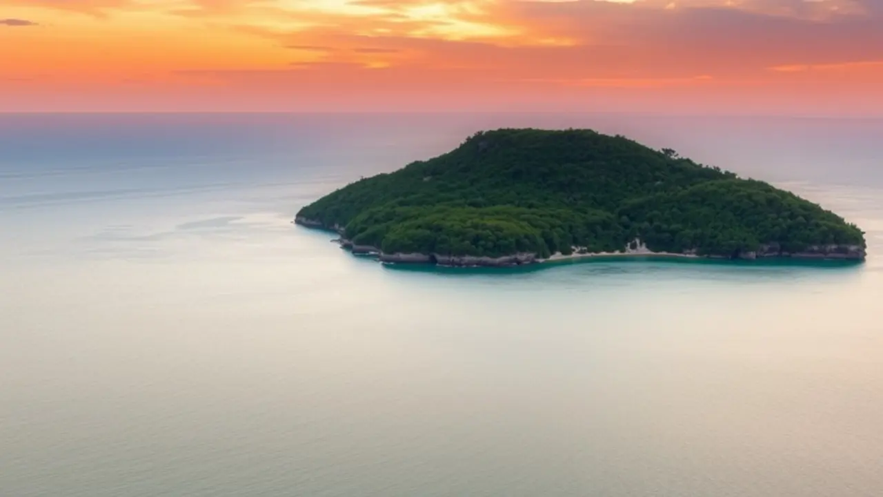 Sonhar com Península: Descubra os Significados Ocultos Península tranquila ao pôr do sol.