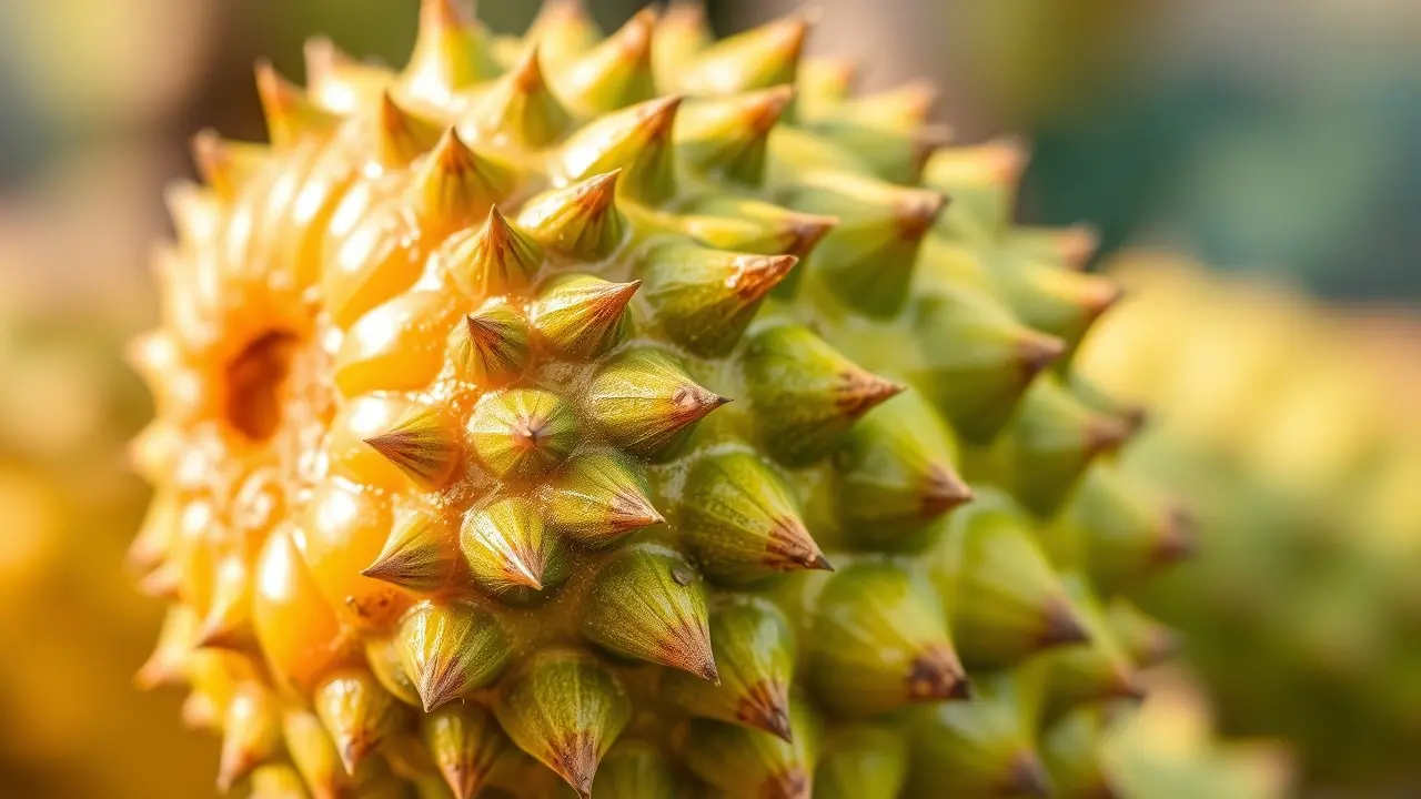 Pequi maduro recém-colhido